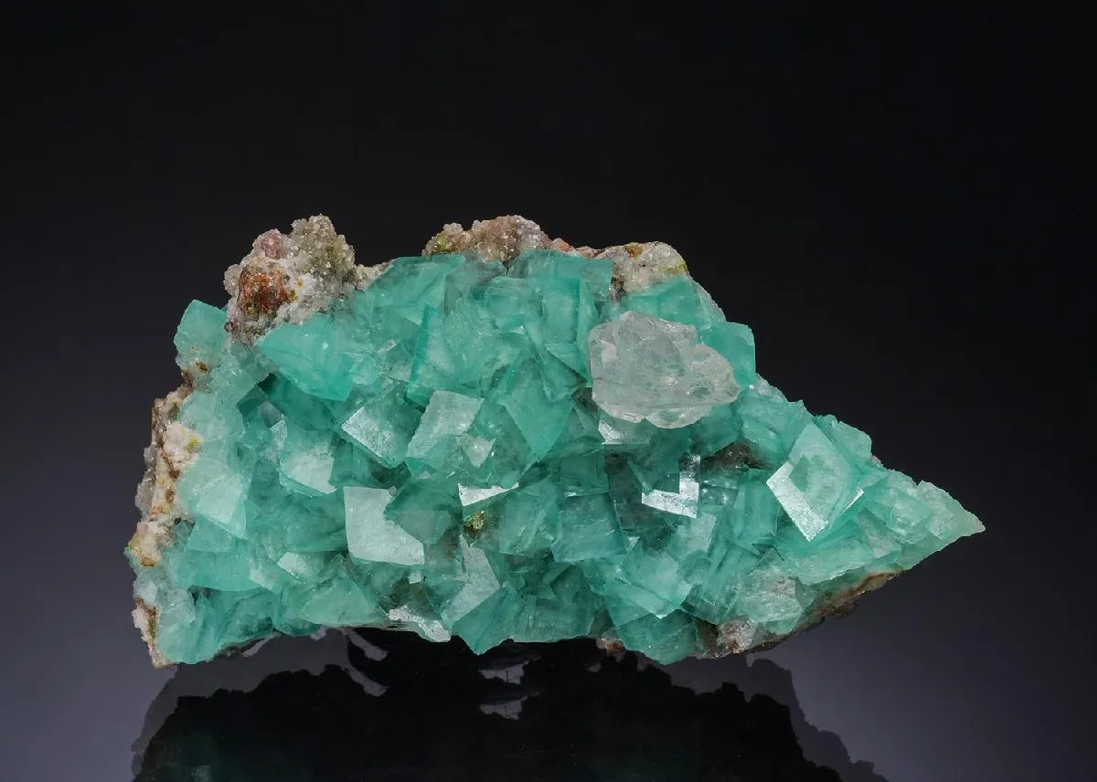 Cuprian Smithsonite with Cerussite - image 1