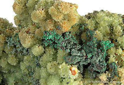 Cuprian Smithsonite With Copper - image 3