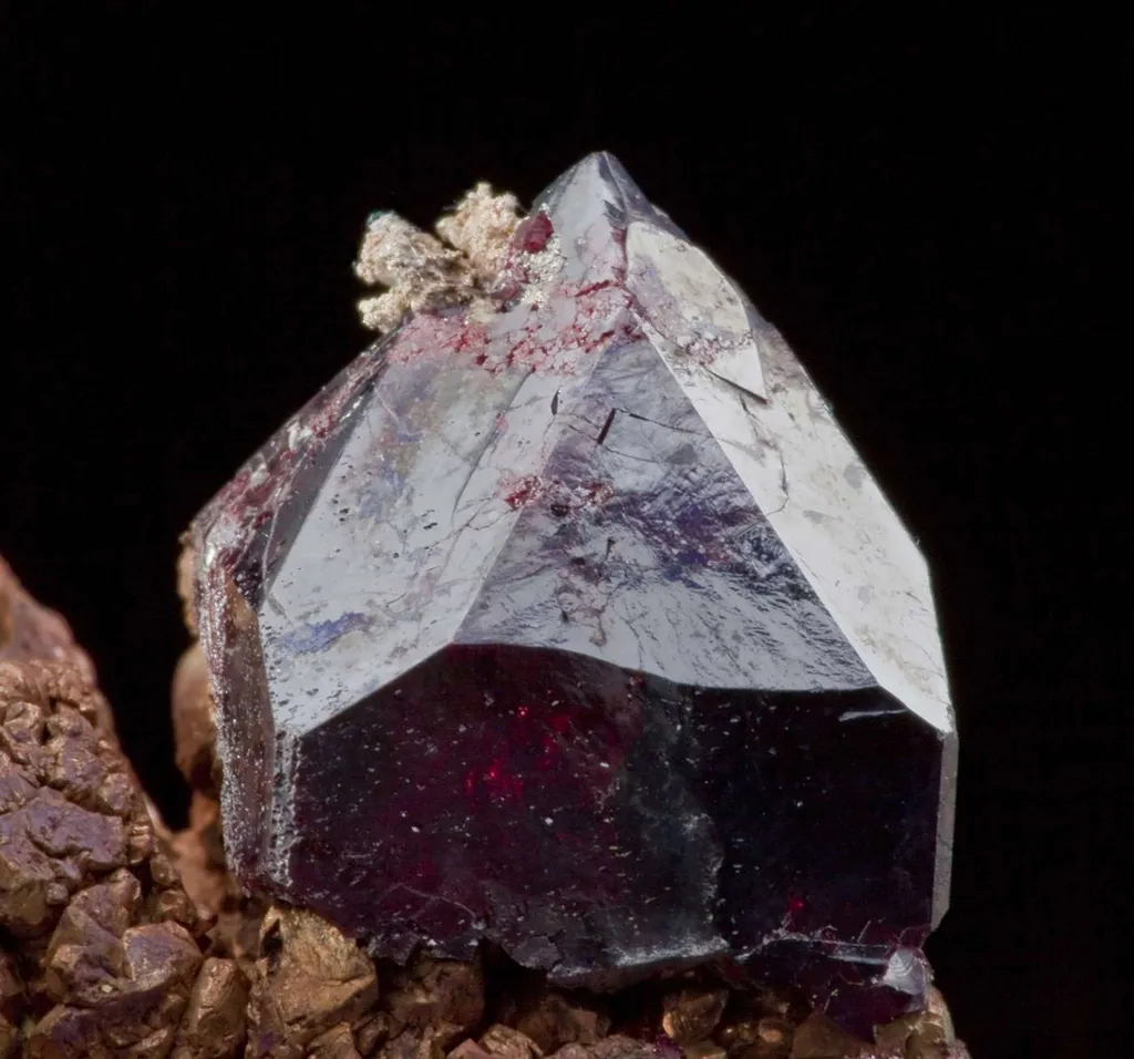 Cuprite Altering to Copper, on Copper - image 3