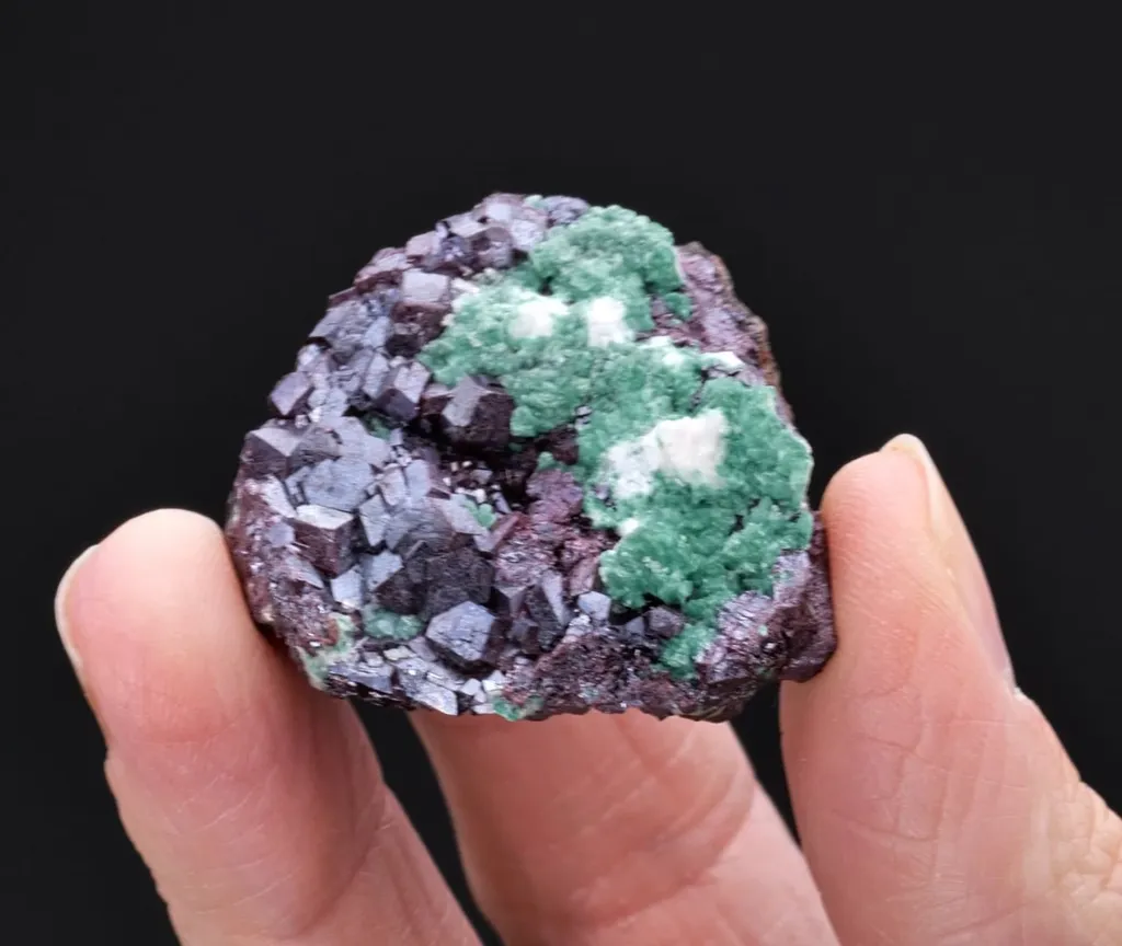 Cuprite and Dolomite with Malachite - image 2