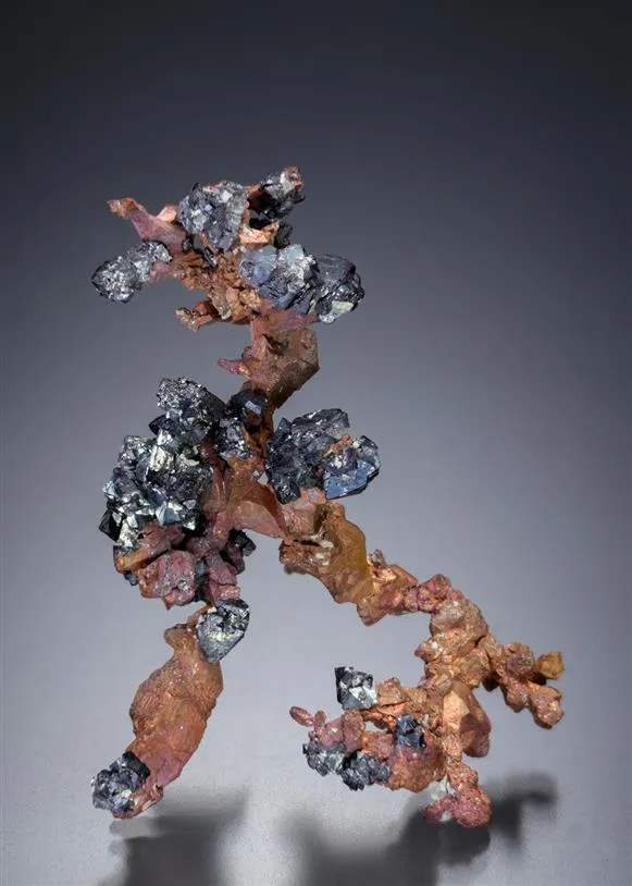 Cuprite and NATIVE Copper image