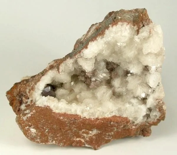 Cuprite, Calcite image
