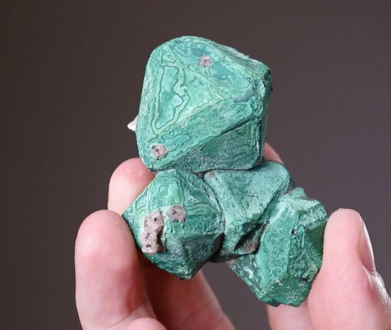 Cuprite coated by Malachite - image 2