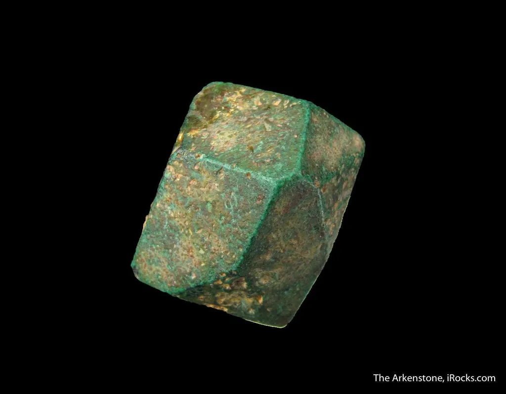 Cuprite coated with Malachite image