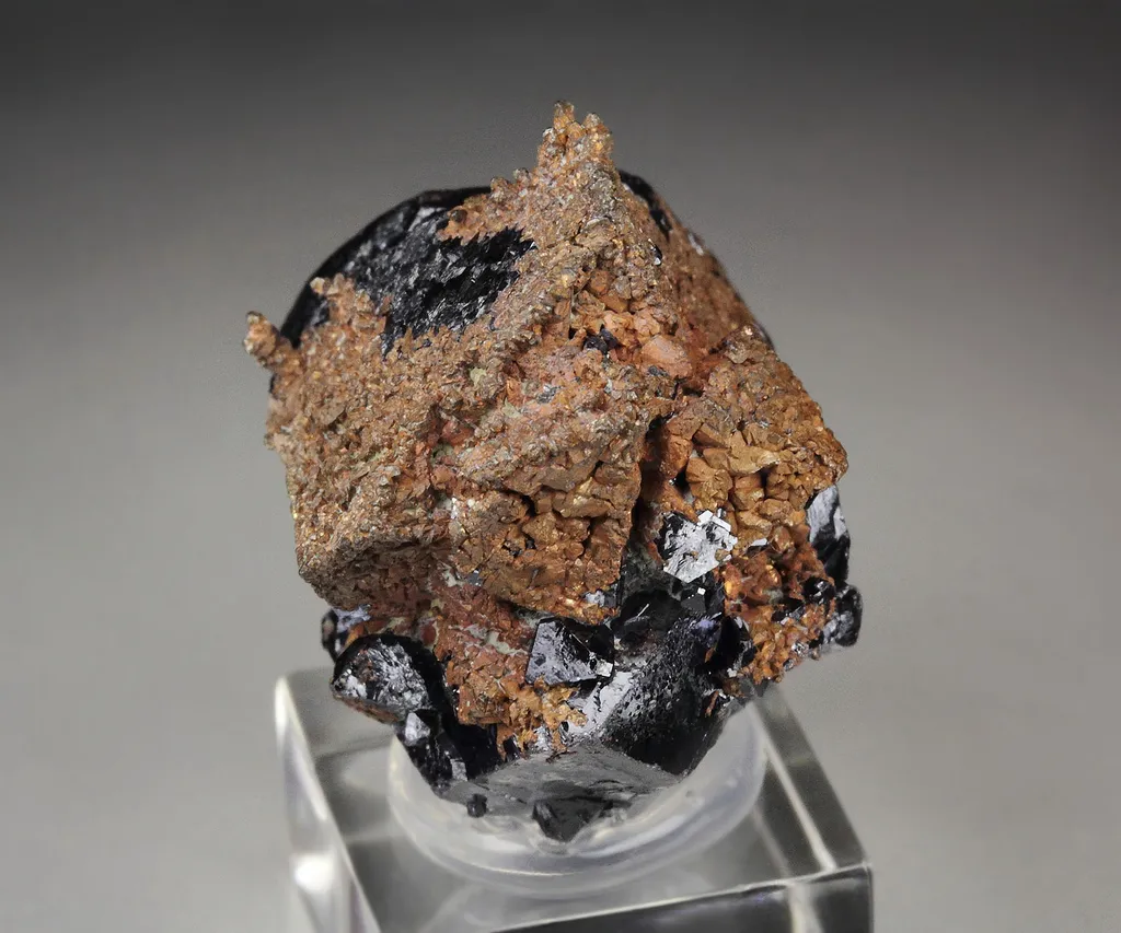 CUPRITE, COPPER pseudomorph after CUPRITE - image 4