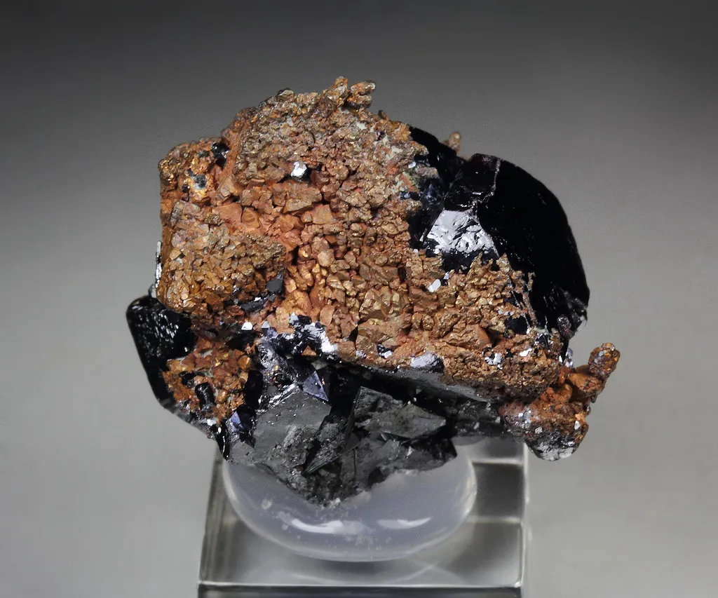 CUPRITE, COPPER pseudomorph after CUPRITE - image 3