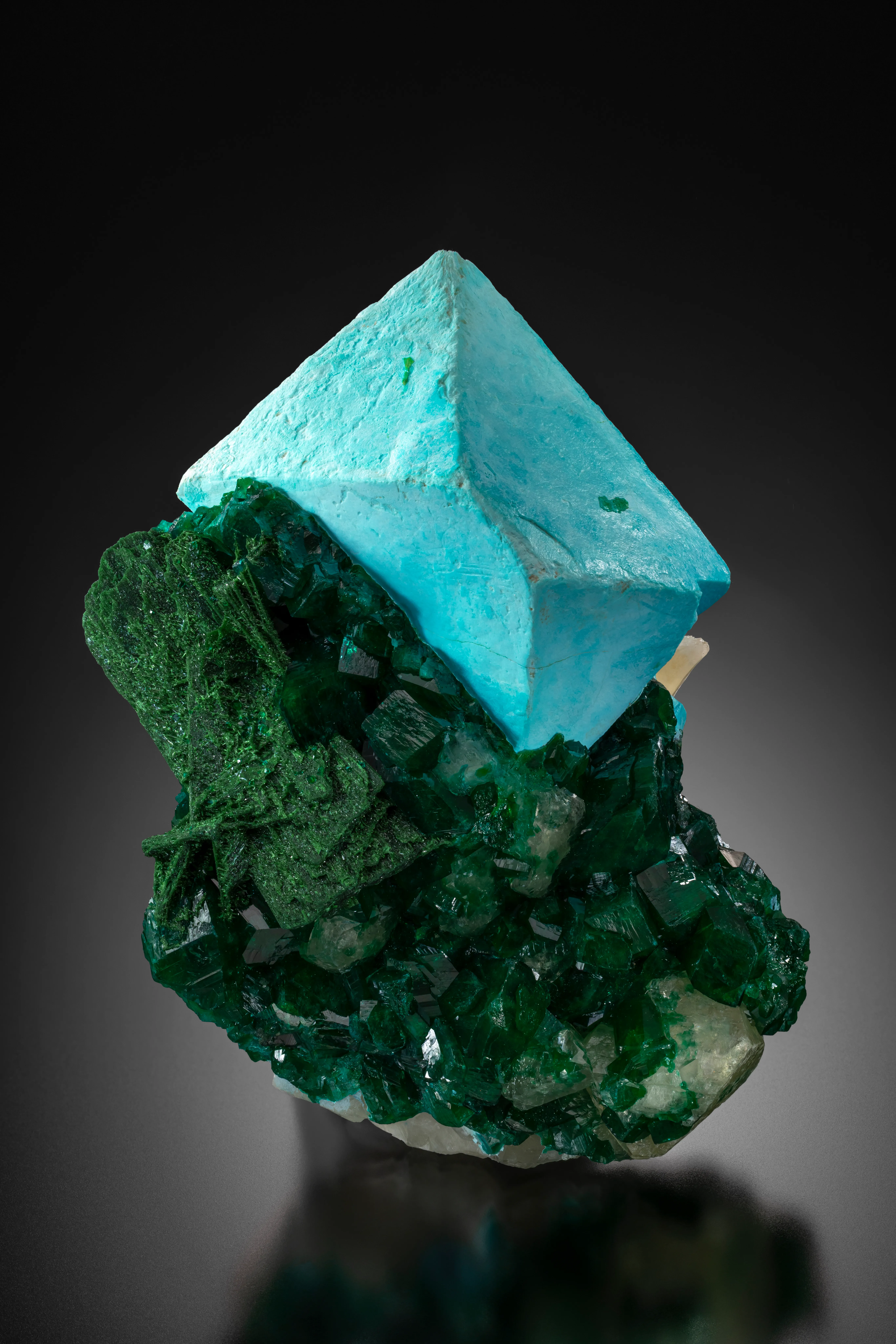 Cuprite from DR Congo, Lualaba, Mutshatsha, Sicomines copper-cobalt project, Mashamba West Mine - image 1