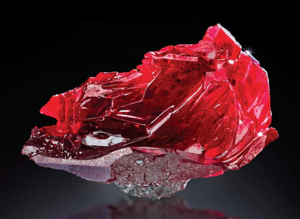 Cuprite from Milpillas Mine, Milpillas, Sonora, Mexico image