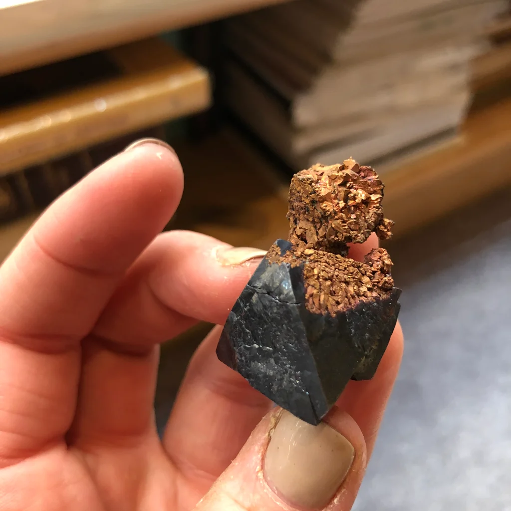 Cuprite from Rubtsovsk Mine, Altai Krai, Russia - image 2