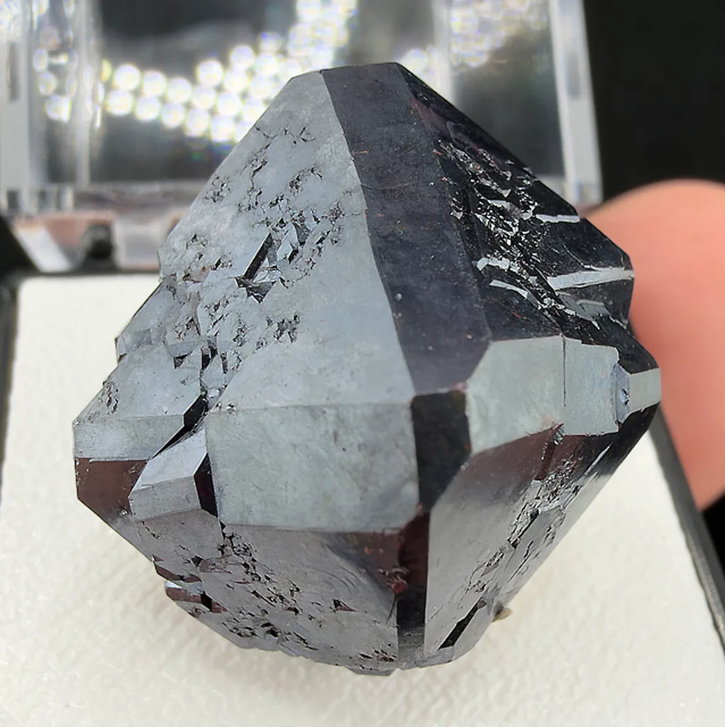 Cuprite from Rubtsovsk Mine, Altai Krai, Russia image