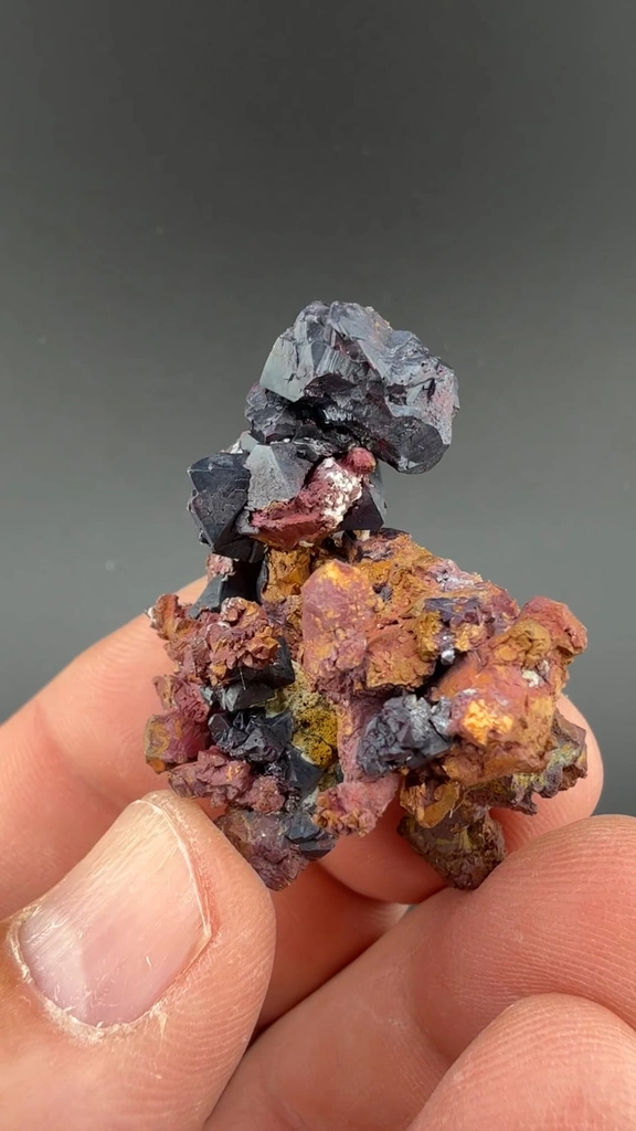 Cuprite from Rubtsovsk Mine, Altai Krai, Russia - image 2