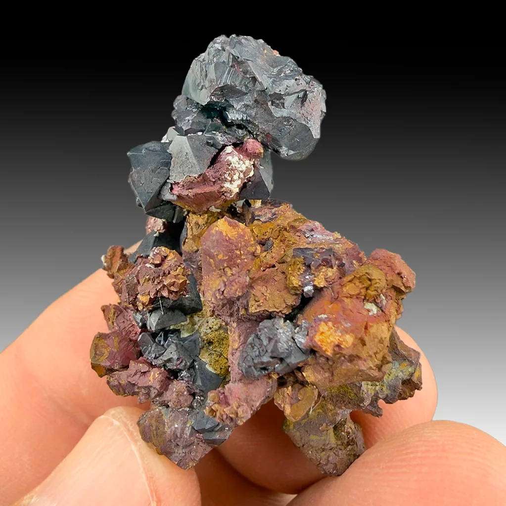 Cuprite from Rubtsovsk Mine, Altai Krai, Russia - image 1