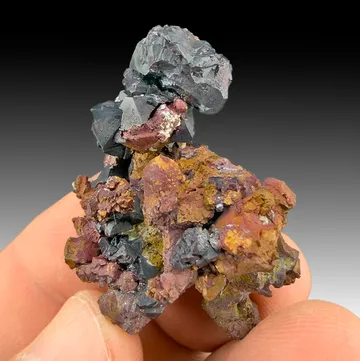 Cuprite from Rubtsovsk Mine, Altai Krai, Russia