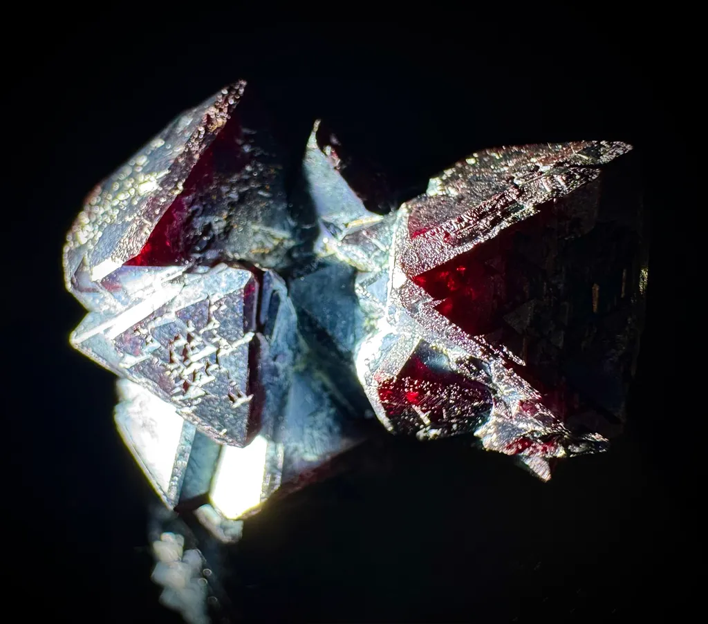Cuprite from Russia, Altai Krai, Rubtsovsk Mine image