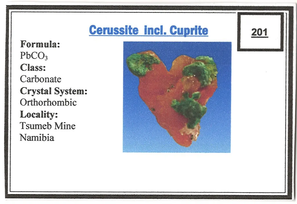 Cuprite included Cerussite with Malachite - image 5