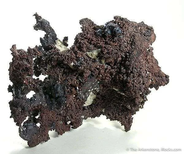 Cuprite (Large Crystals) on Copper image