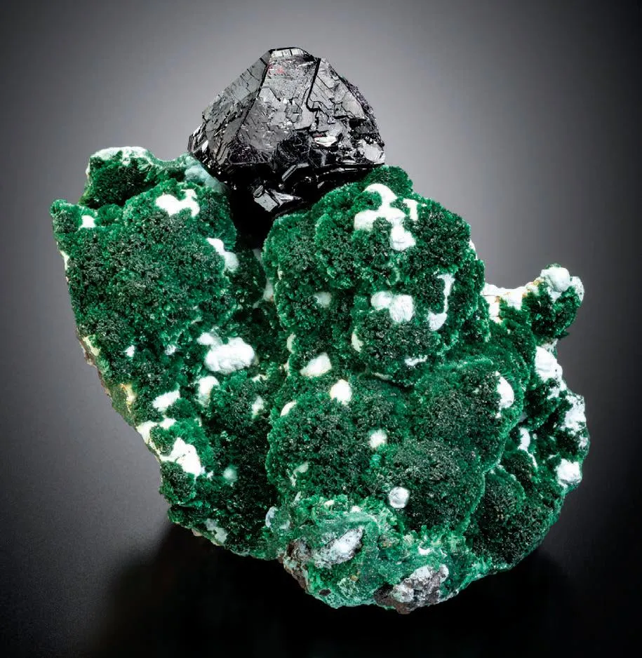 Cuprite, Malachite image