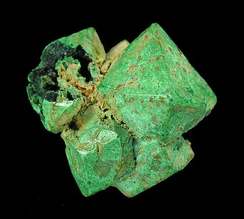 Cuprite, Malachite image