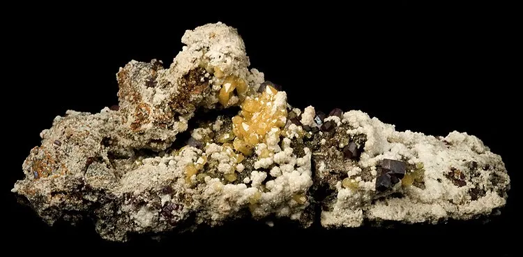 Cuprite, Mimetite, Dolomite image