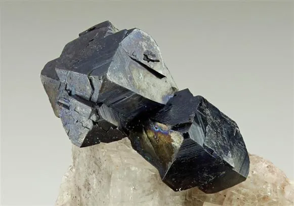 Cuprite on Calcite - image 1