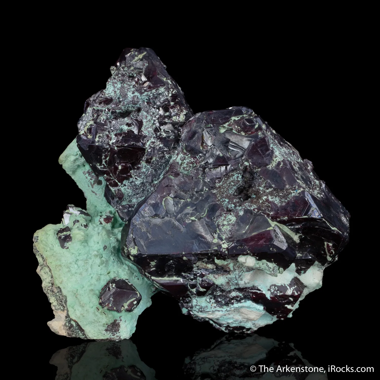Cuprite on Chrysocolla - image 4
