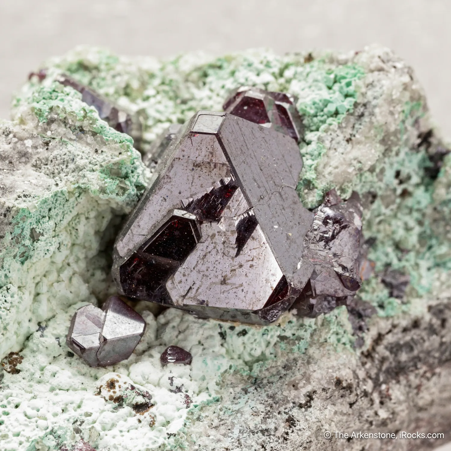 Cuprite on Chrysocolla - image 8