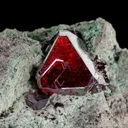 Cuprite on Chrysocolla - image 1