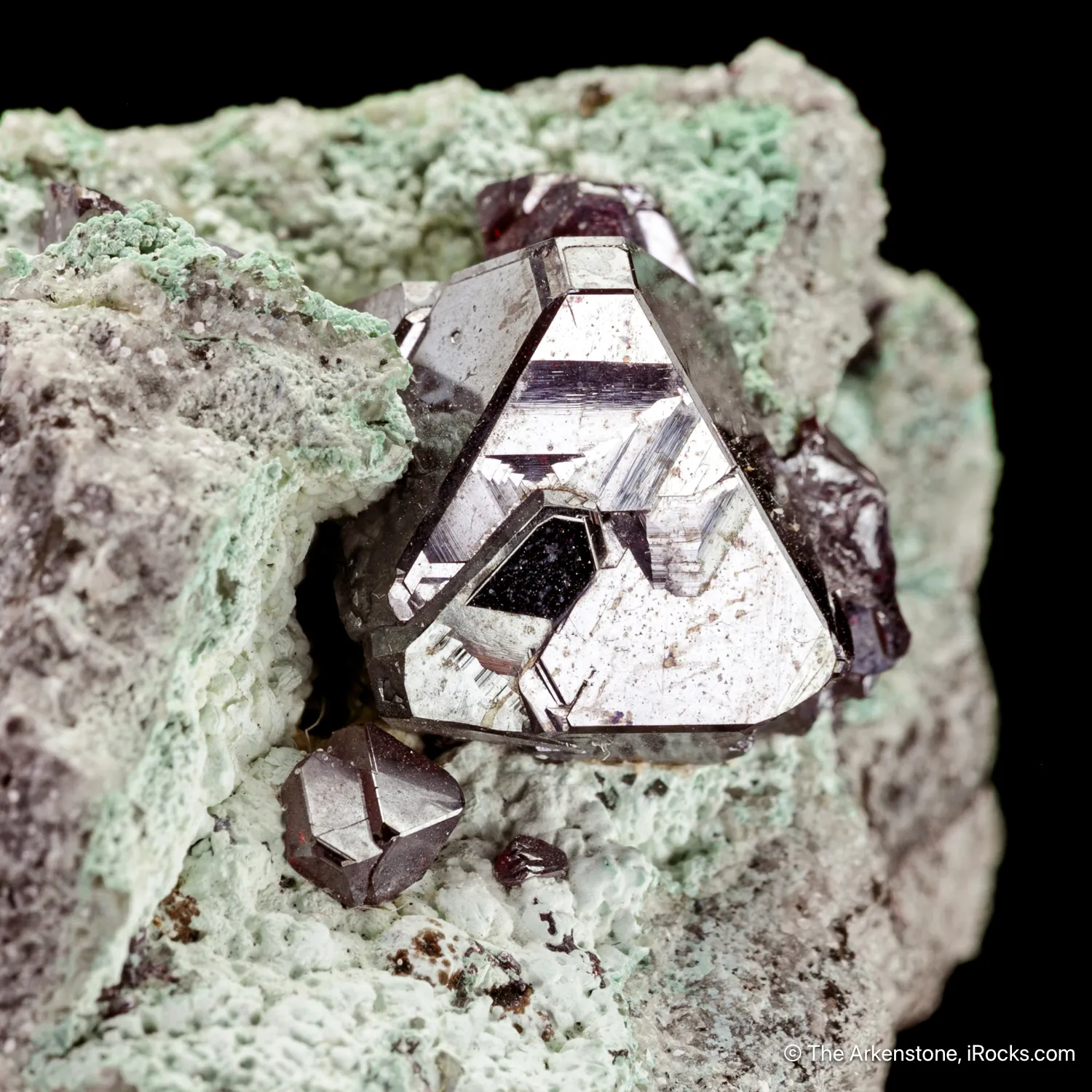 Cuprite on Chrysocolla - image 4