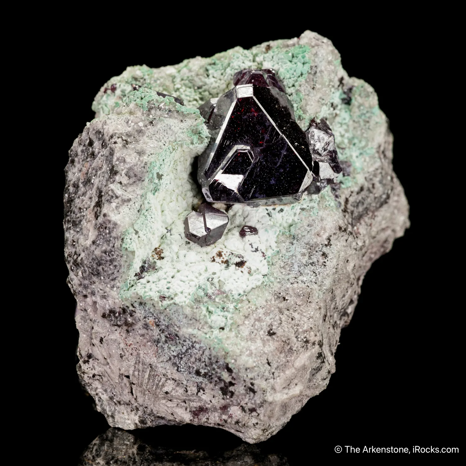 Cuprite on Chrysocolla - image 5