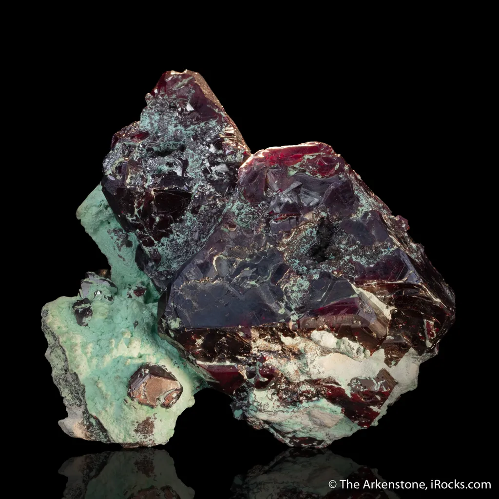 Cuprite on Chrysocolla image