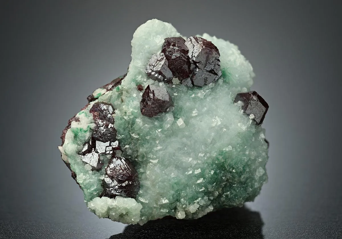 Cuprite on Dolomite - image 1