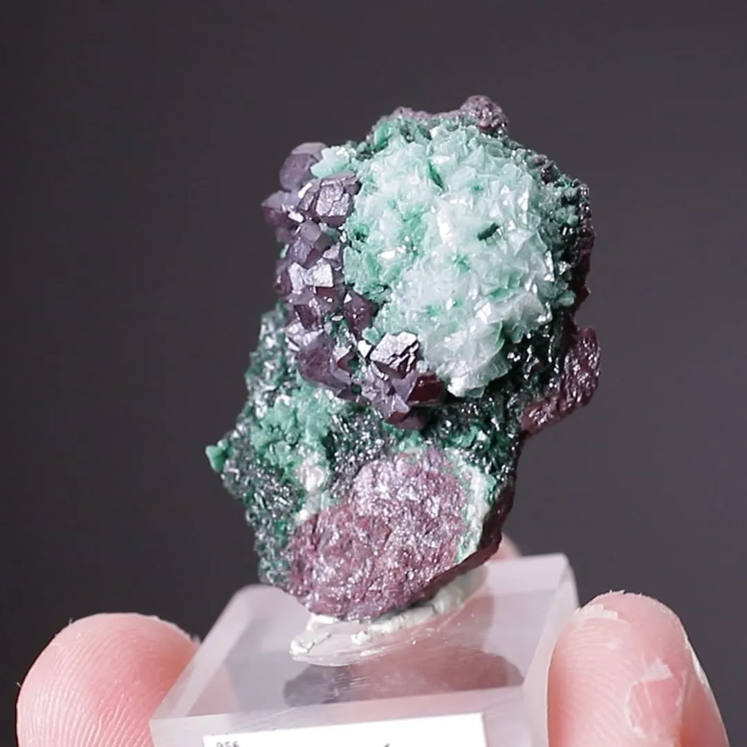 Cuprite on Dolomite with Malachite - image 2