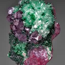 Cuprite on Dolomite with Malachite - image 1