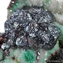 Cuprite on Dolomite With Malachite - image 2