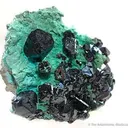 Cuprite on Malachite - image 3