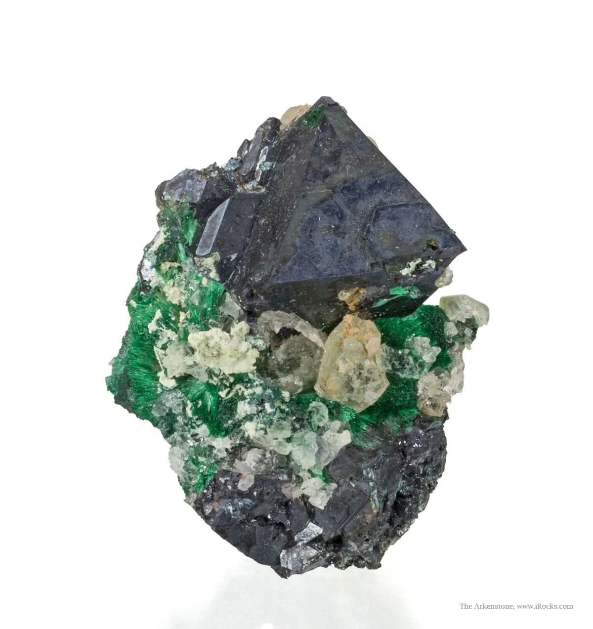 Cuprite on Malachite - image 2