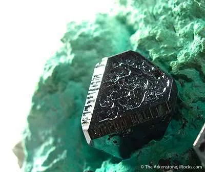 Cuprite on Malachite - image 2