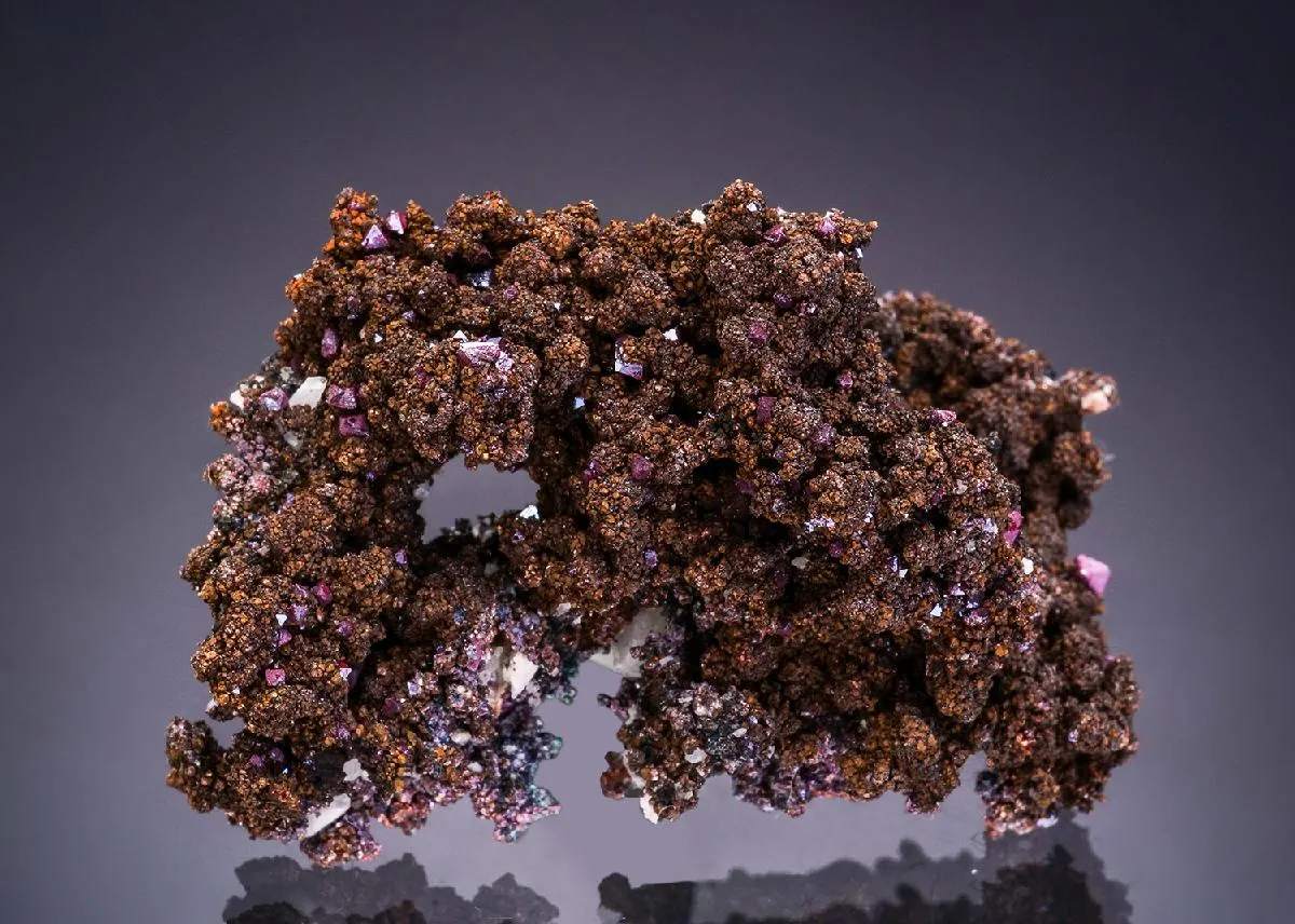 Cuprite on NATIVE Copper - image 1