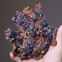 Cuprite on NATIVE Copper - image 2