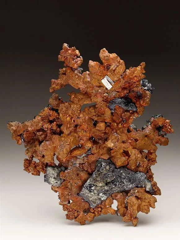 Cuprite on NATIVE Copper - image 1