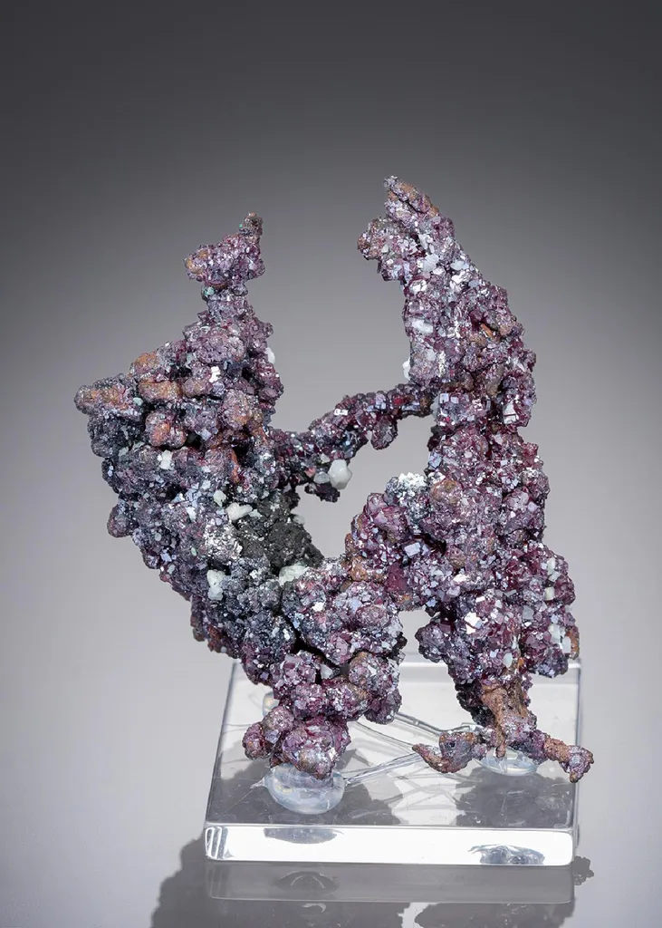 Cuprite on NATIVE Copper image