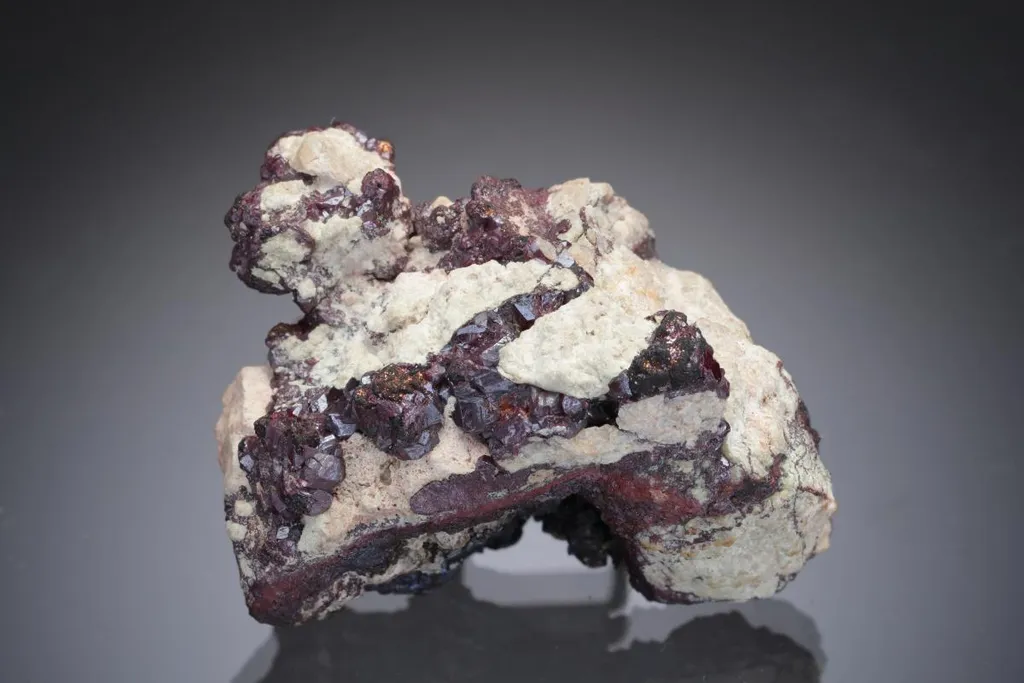 Cuprite on NATIVE Copper image