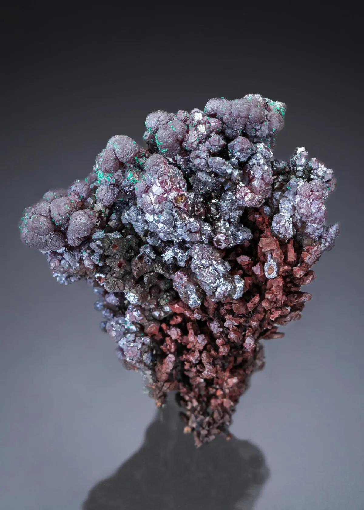 Cuprite on NATIVE Copper - image 1