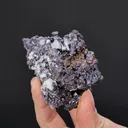 Cuprite on NATIVE Copper in Quartz - image 2