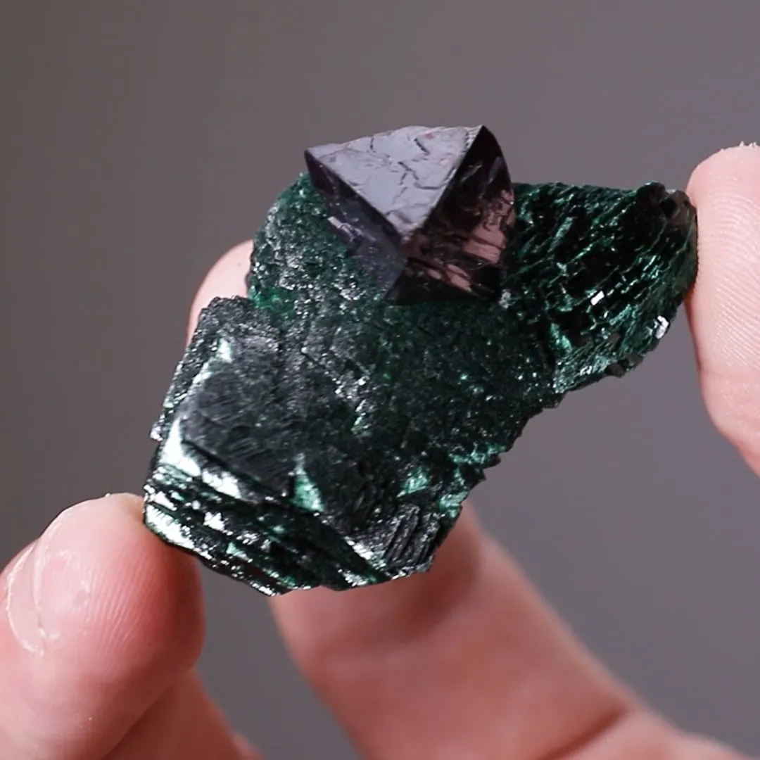 Cuprite on Primary Malachite - image 2