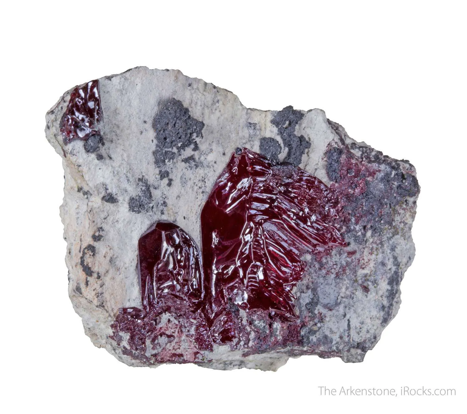Cuprite (unusual hoppered crystal) - image 3