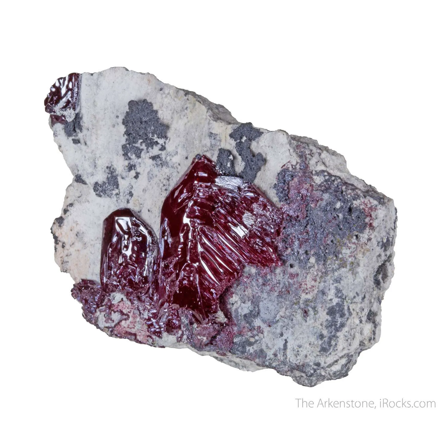 Cuprite (unusual hoppered crystal) - image 3