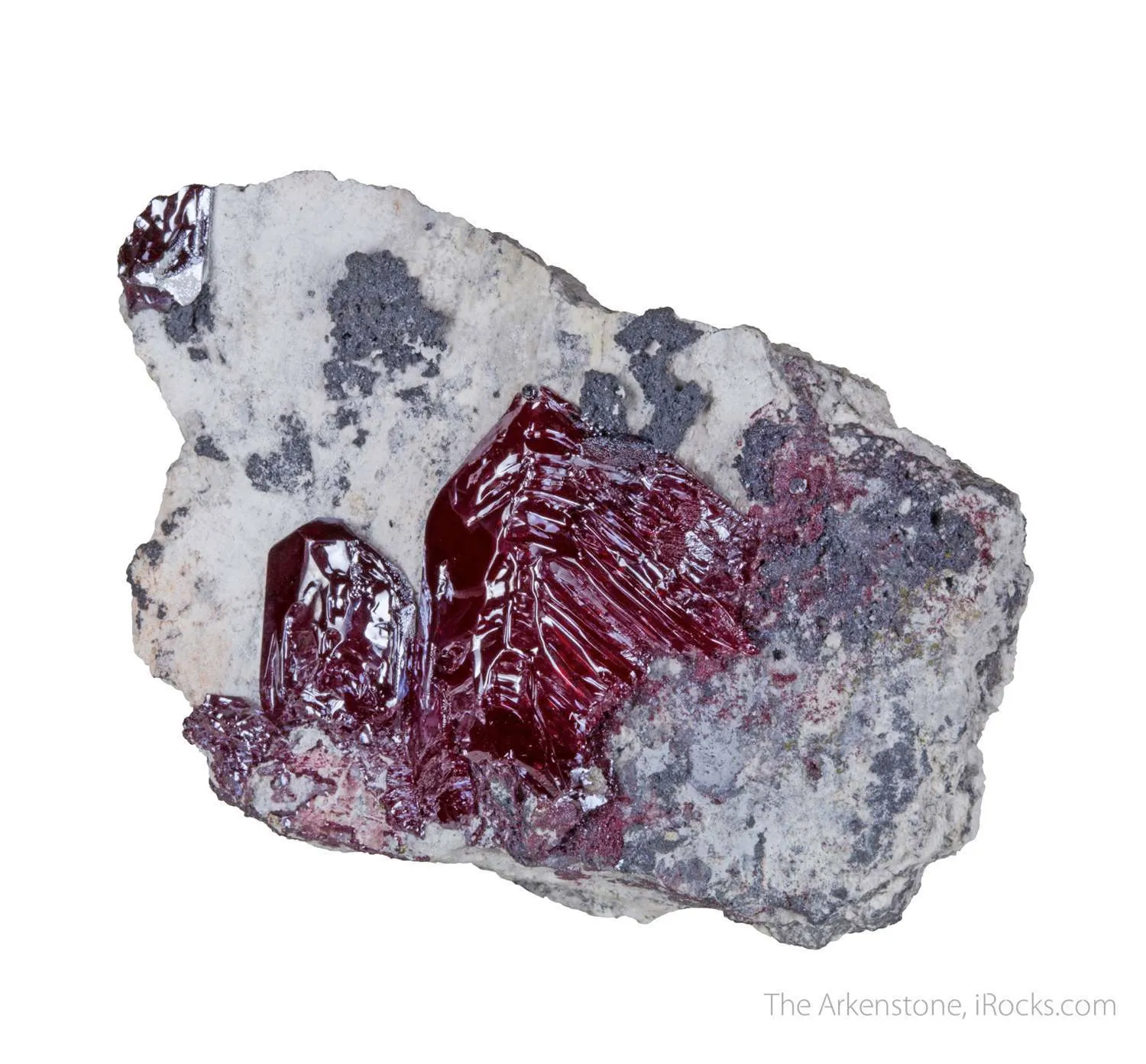 Cuprite (unusual hoppered crystal) - image 1