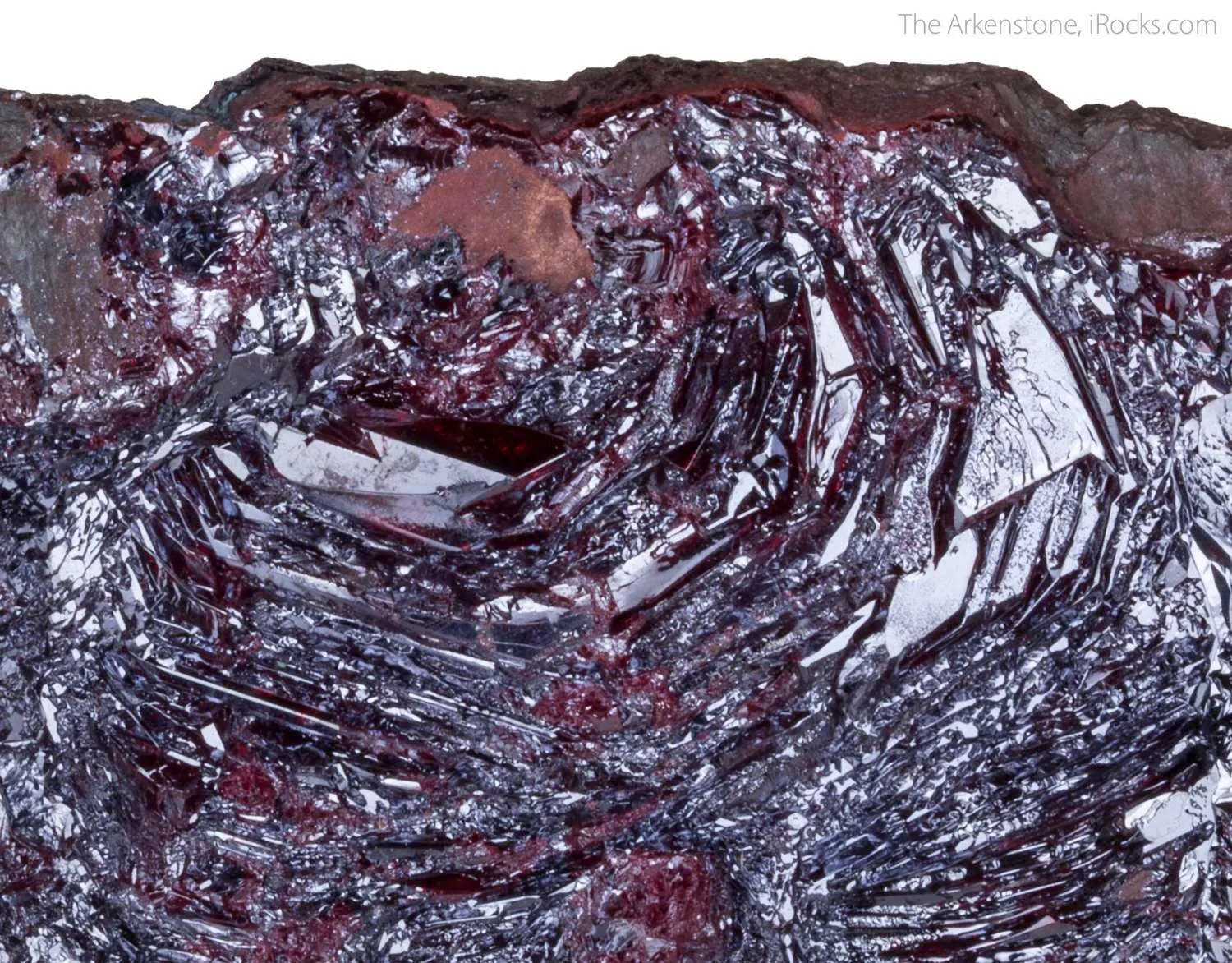 Cuprite (unusual hoppered crystal) - image 2