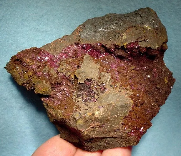 Cuprite (Var: Chalcotrichite) image